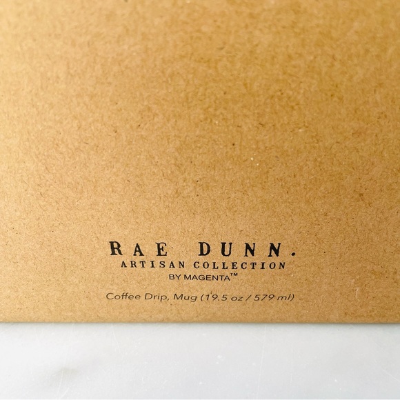Rae Dunn•NIB•19.5 oz “I Wake Up Like This” Mug/“COFFEE”Pour Over/Drip Cone•White - Picture 7 of 9